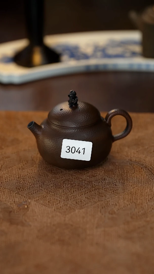 【闪购商品】雲梦茶器紫陶小壶3041