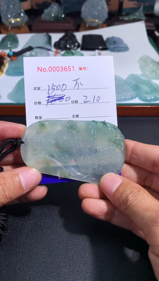 【闪购商品】翡翠颈饰未镶嵌不