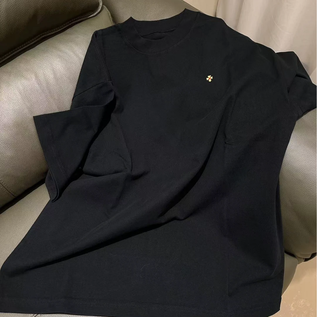 宽松【飞碟刺绣短袖】男女同款D28098