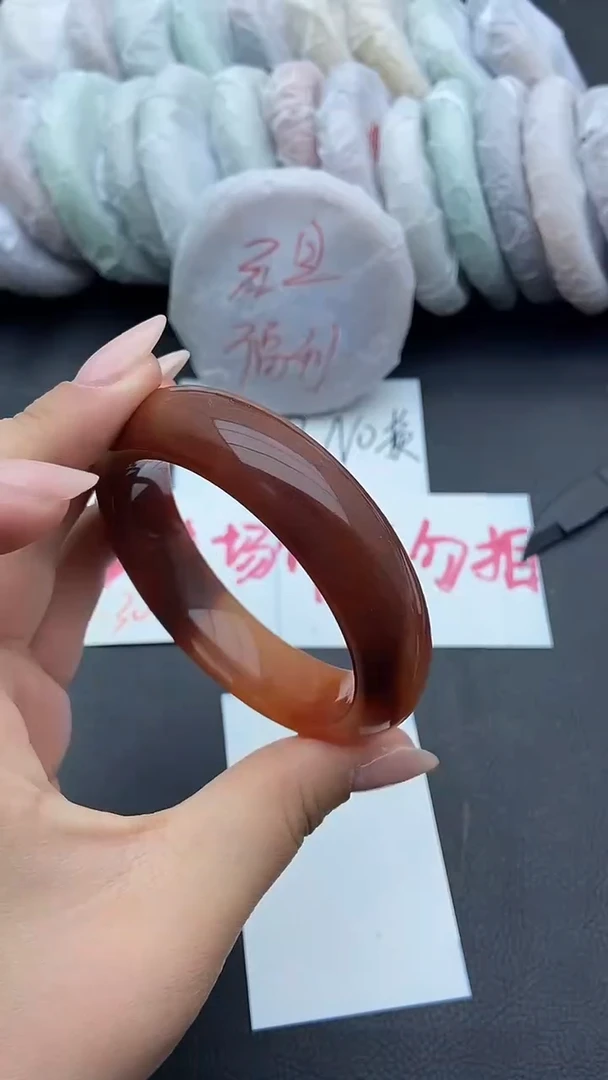 未镶嵌手镯石英质玉瑕疵100+58/59