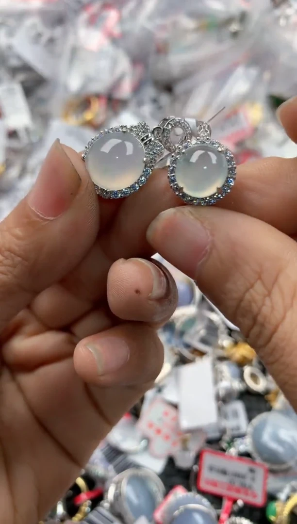 银S925镶嵌戒指翡翠13                  4