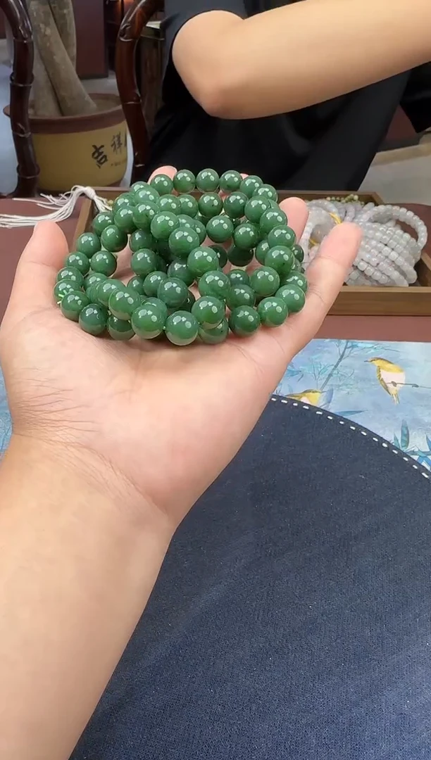 手串未镶嵌和田玉【陆602】29 gx 多样性发其一