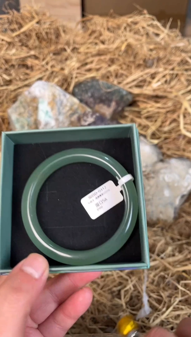 未镶嵌手镯石英质玉D-0312