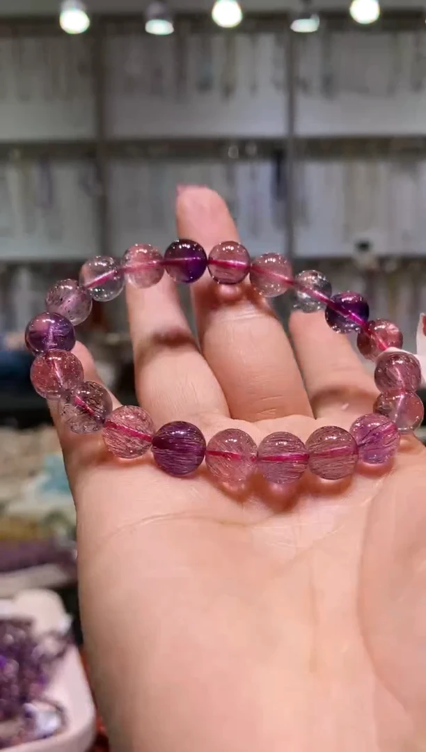 未镶嵌手链水晶多样性发其一9.5+