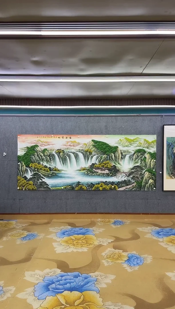 绘画M刘雪红-大丈二-山水国画