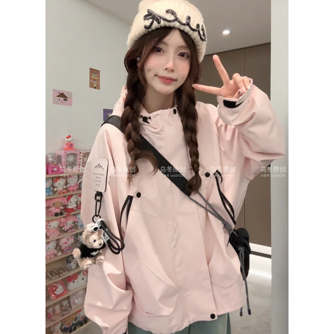 【乌冬原创】“山尺间”早秋原创新款软壳冲锋衣～机能风五防面料