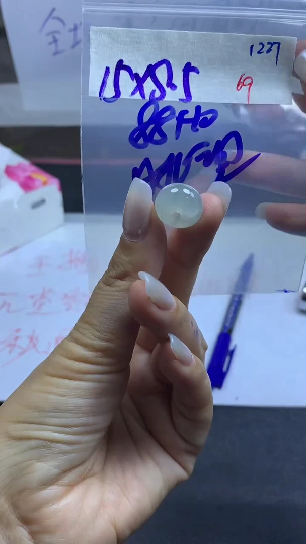 未镶嵌定制翡翠眺*毛货需精细抛光拍一发一