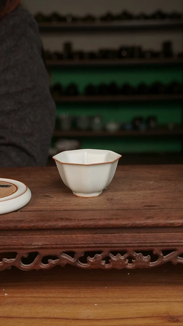 杯月白八方杯一级