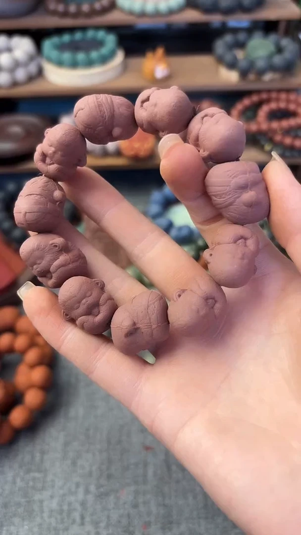 泥塑贵妃猴子体验款一条