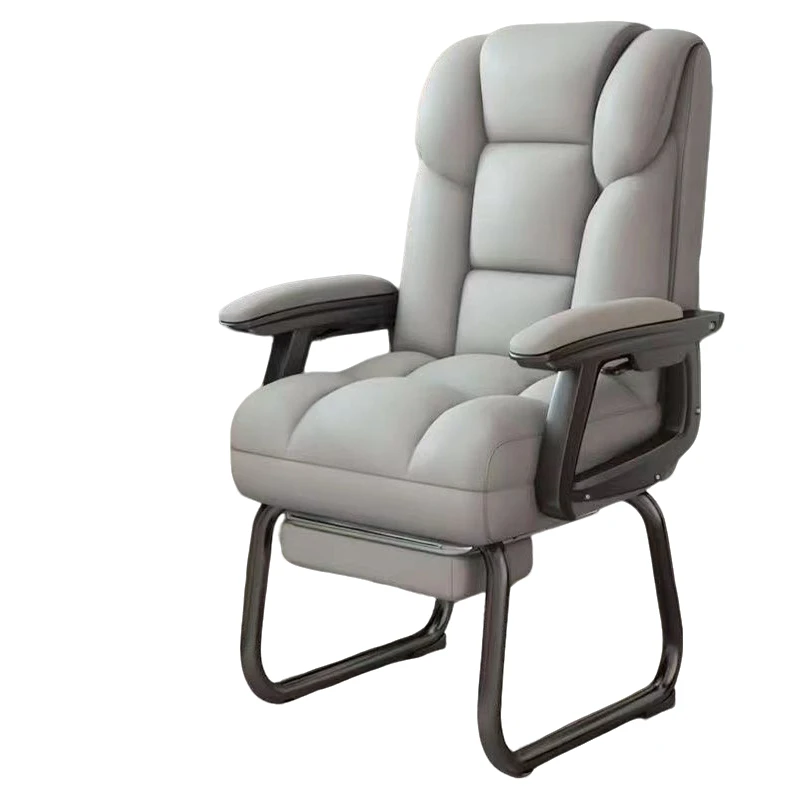 跨境批发办公椅久坐不累电脑椅PU皮可调节舒适老板椅书房家用椅子