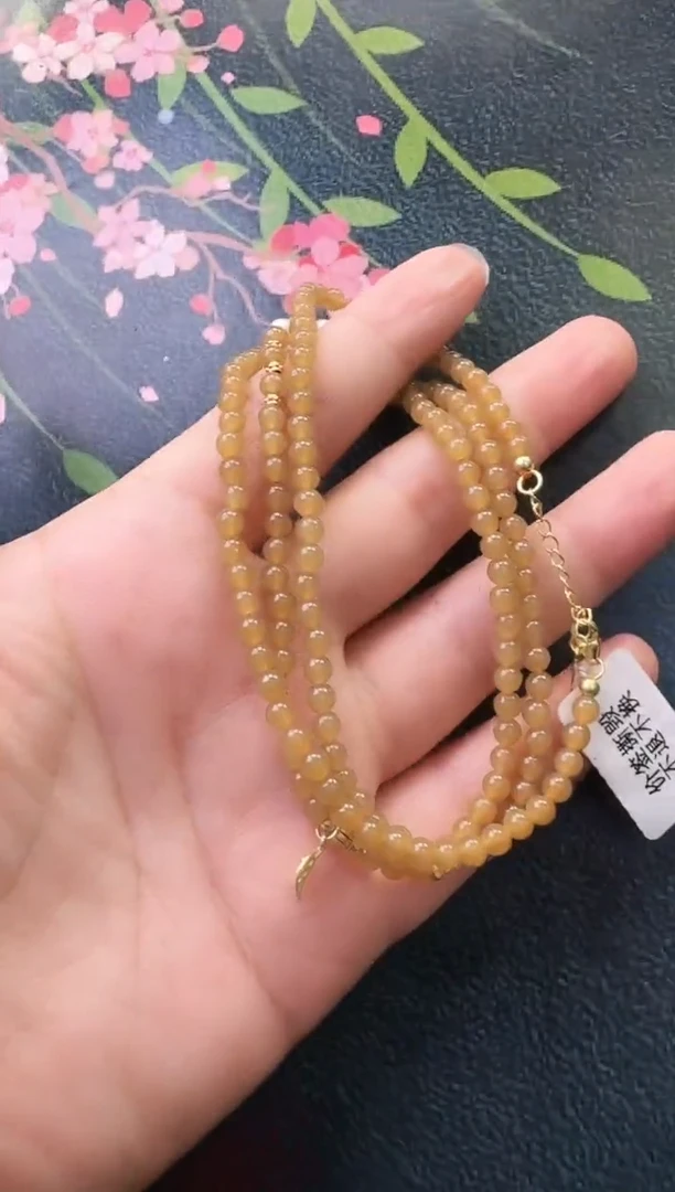 和田玉未镶嵌颈饰项链