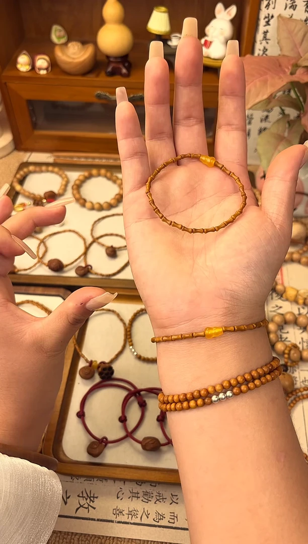 手串/手链核桃黄葫芦竹节一物一拍