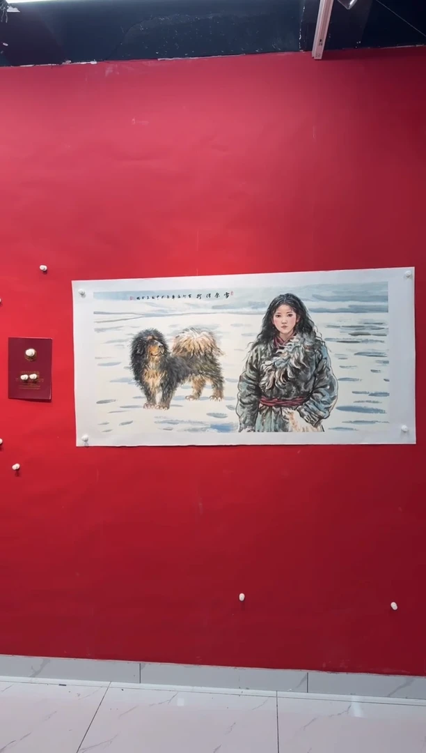 国画画家陆远华纯手绘原作