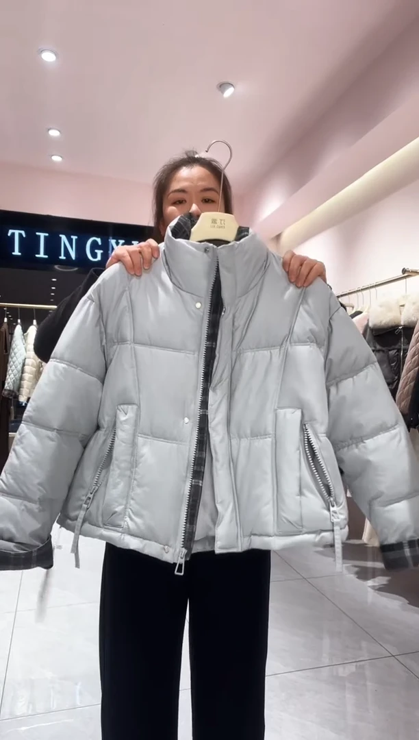 好**连棉服826蓝色