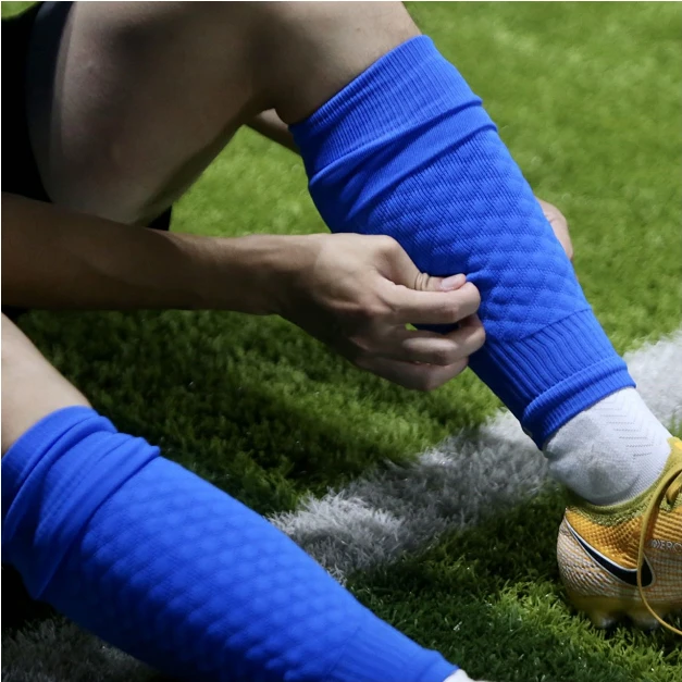 吴钩足球自营优质专业足球护腿板袜套透气加厚耐磨训练