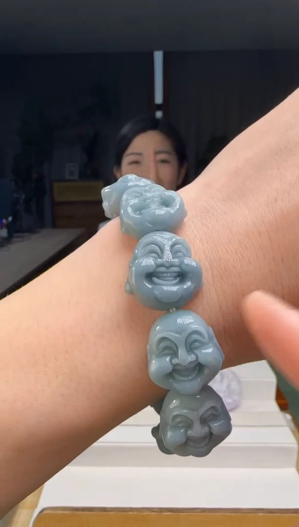 【闪购商品】翡翠手串未镶嵌多样性发一DY@@60B7J09390