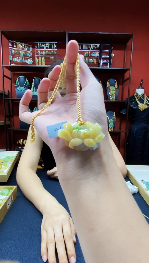 颈饰未镶嵌翡翠翡翠吊坠