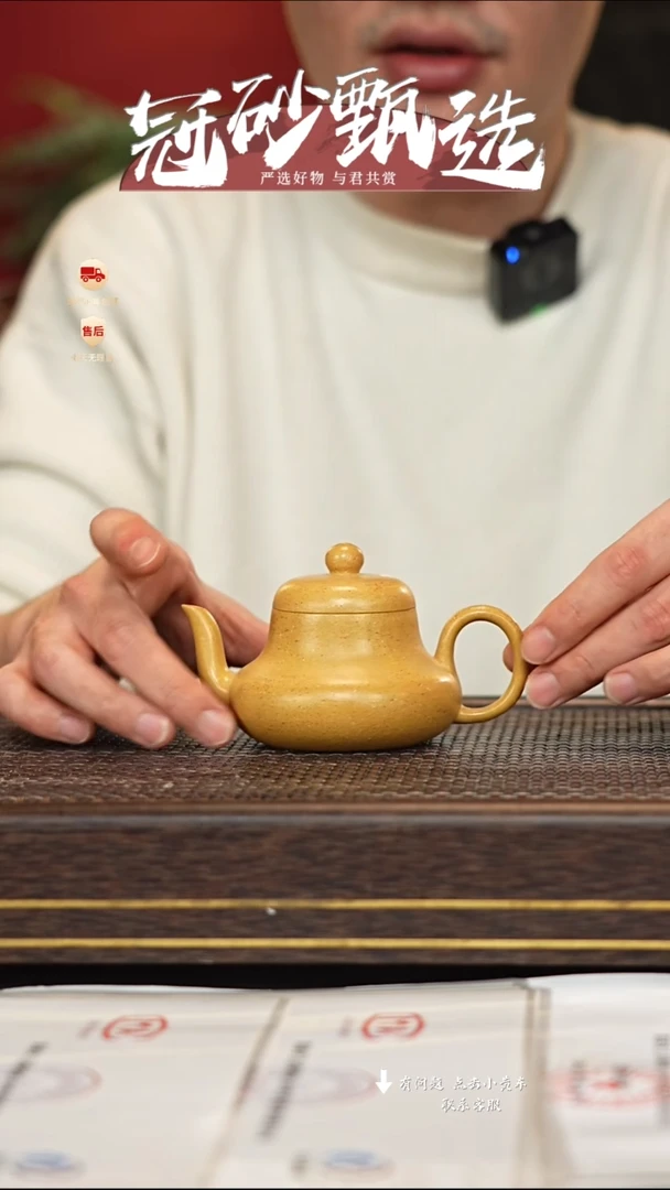 【闪购商品】紫砂茶壶冠砂甄选50