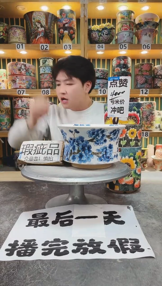 【闪购商品】瓷片默认微瑕一物一拍0120-244