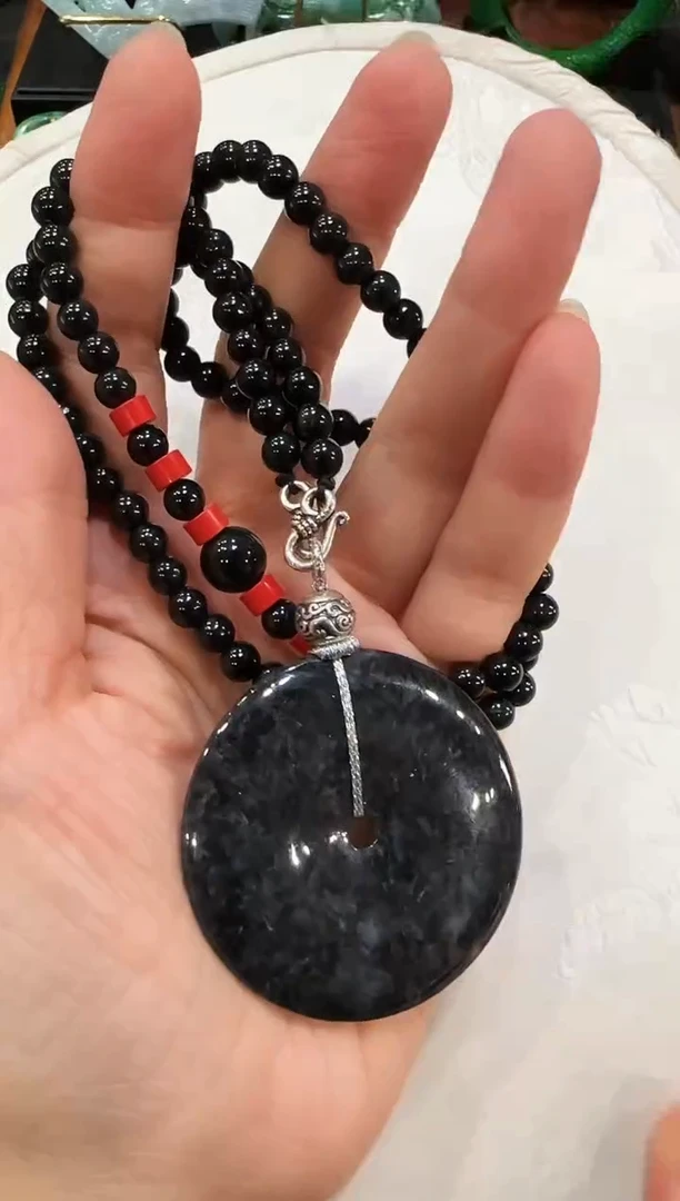 颈饰未镶嵌翡翠国风