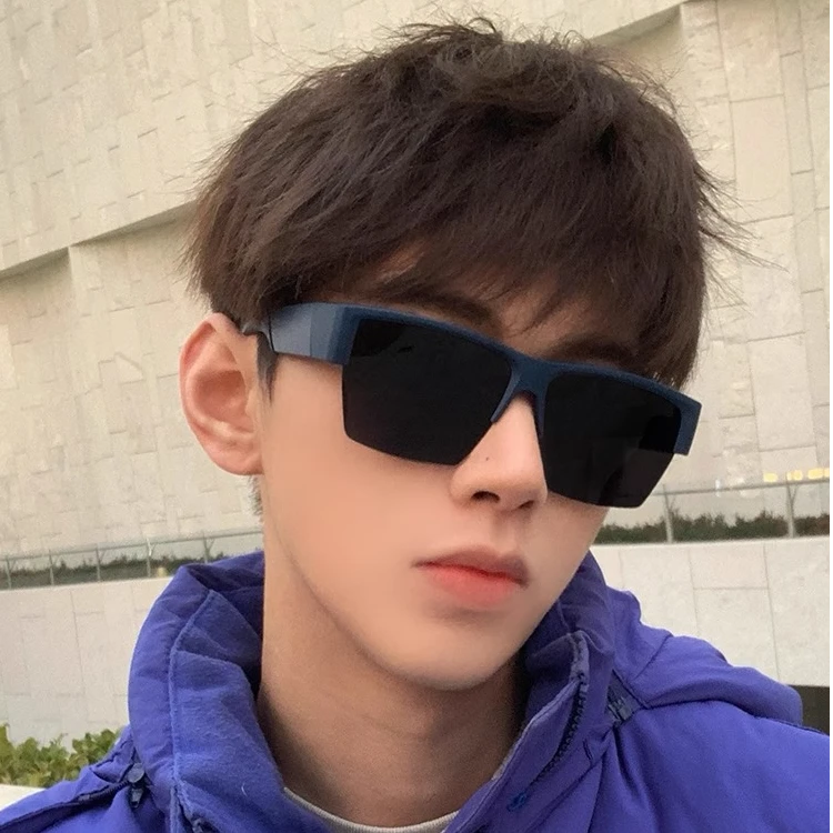 近视套镜墨镜男士方框可套近视眼镜偏光防紫外线太阳眼镜开车专用