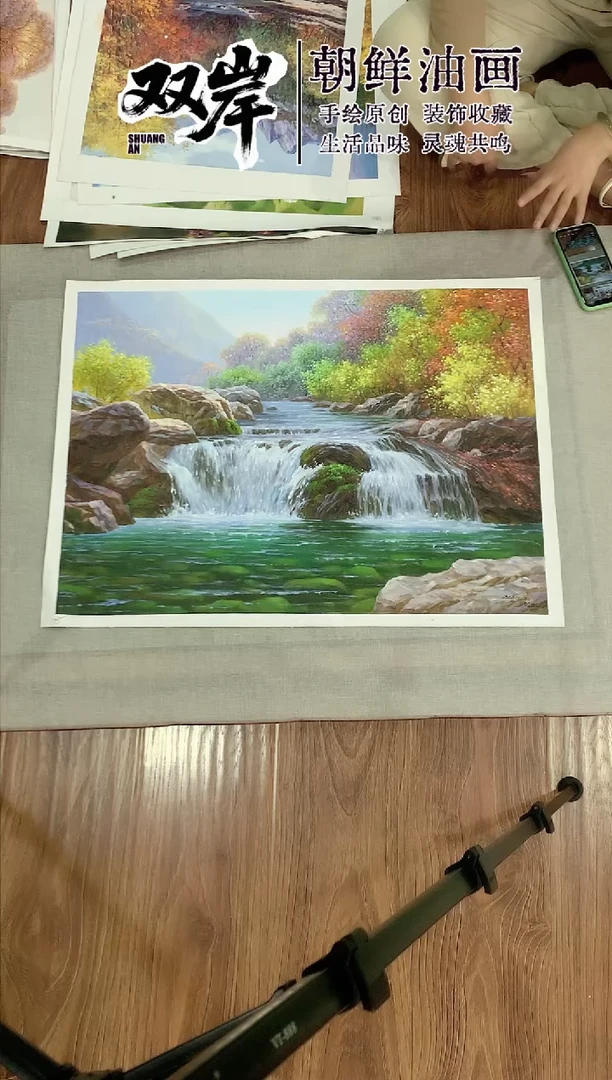 油画【28号】朝鲜原创手绘油画【Ⅰ级画家丨孤品佳作】【顺丰包邮】