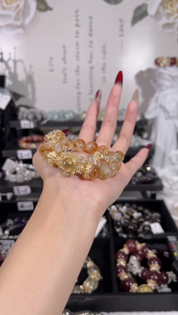 【闪购商品】水晶手链未镶嵌天然水晶默认微瑕，多样性发货发其一