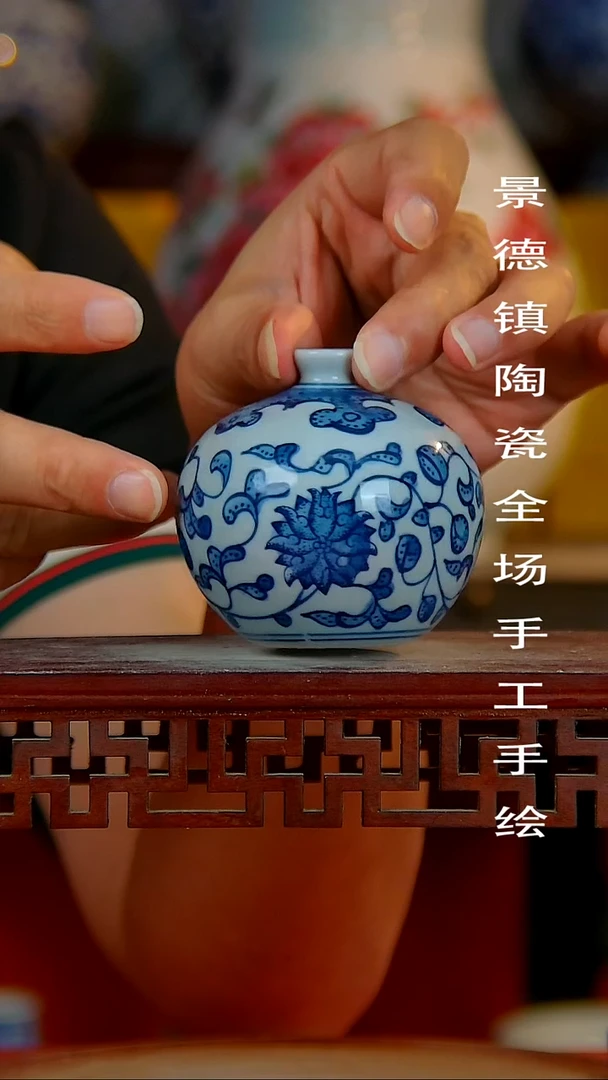 摆件景德镇陶瓷 全场手工手绘