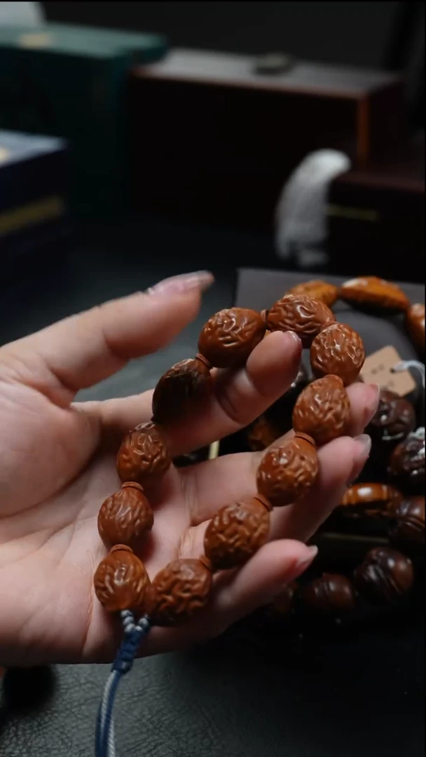 手串/手链橄榄核鱼子精品核文化