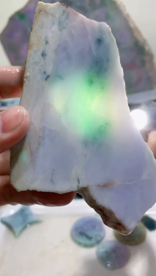 裸石翡翠0蒙0翡翠珠宝48