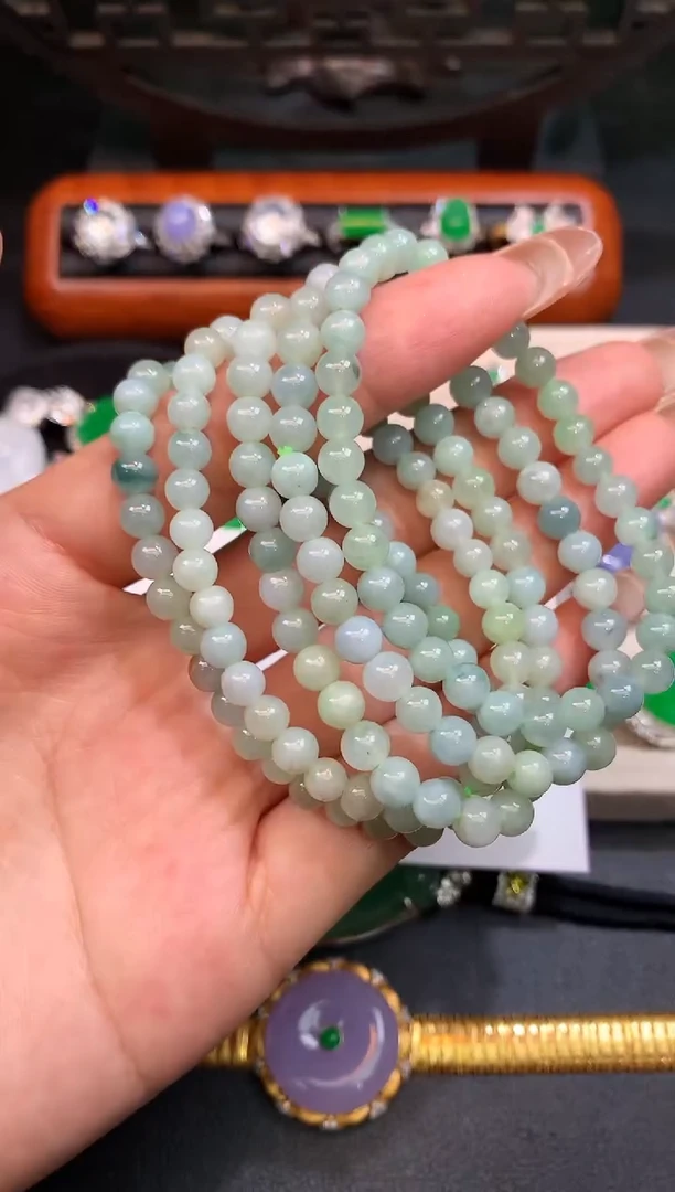 未镶嵌手串翡翠手串