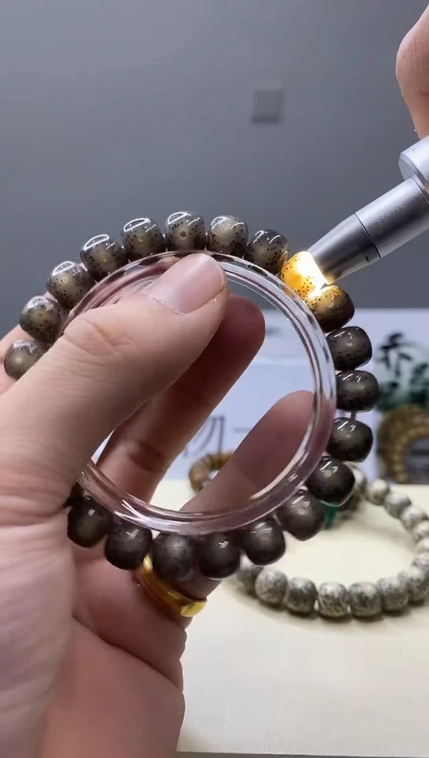 手串星月菩提一物一图-W33-173