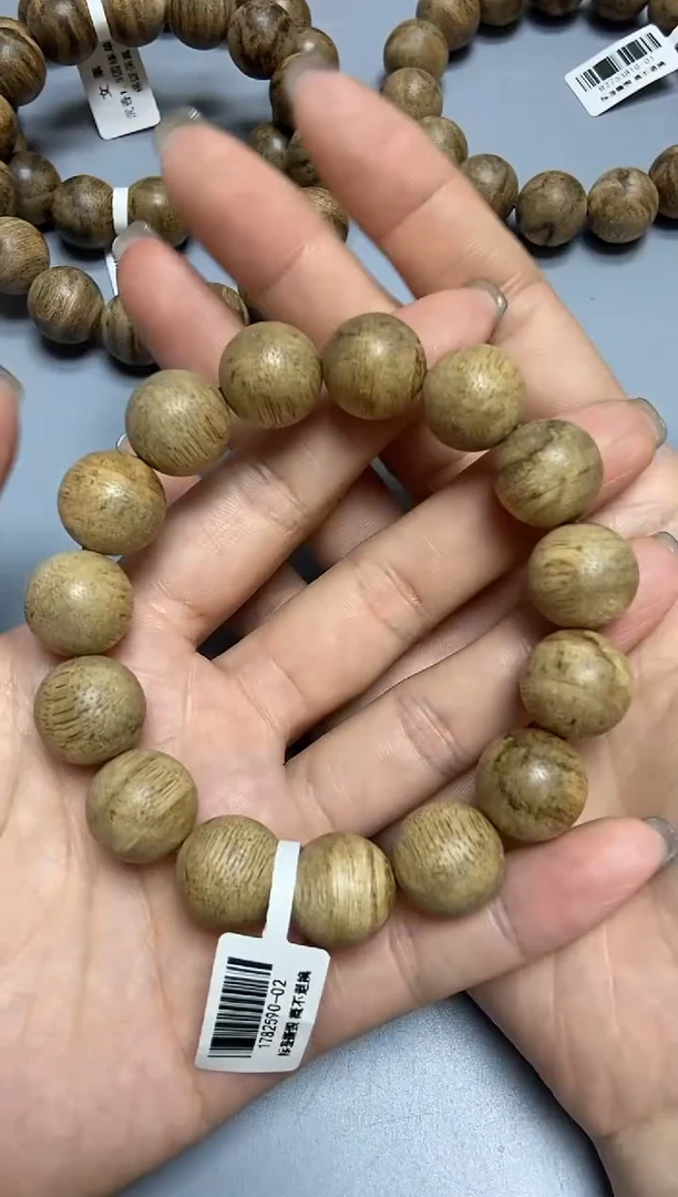 沉香手串泰国1.5圆珠单圈多样性发其一