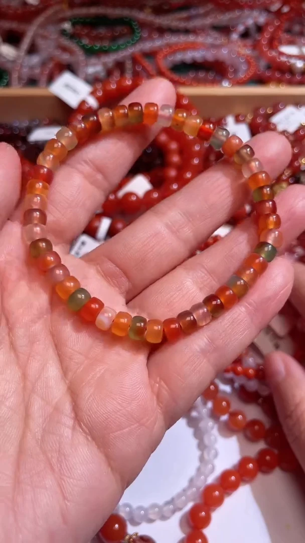 未镶嵌手链南红玛瑙天然南紅瑪瑙A貨