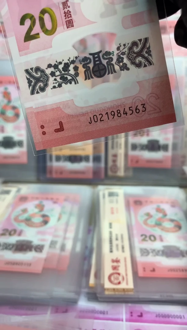 【闪购商品】塑料蛇钞 真钞【单张】4563