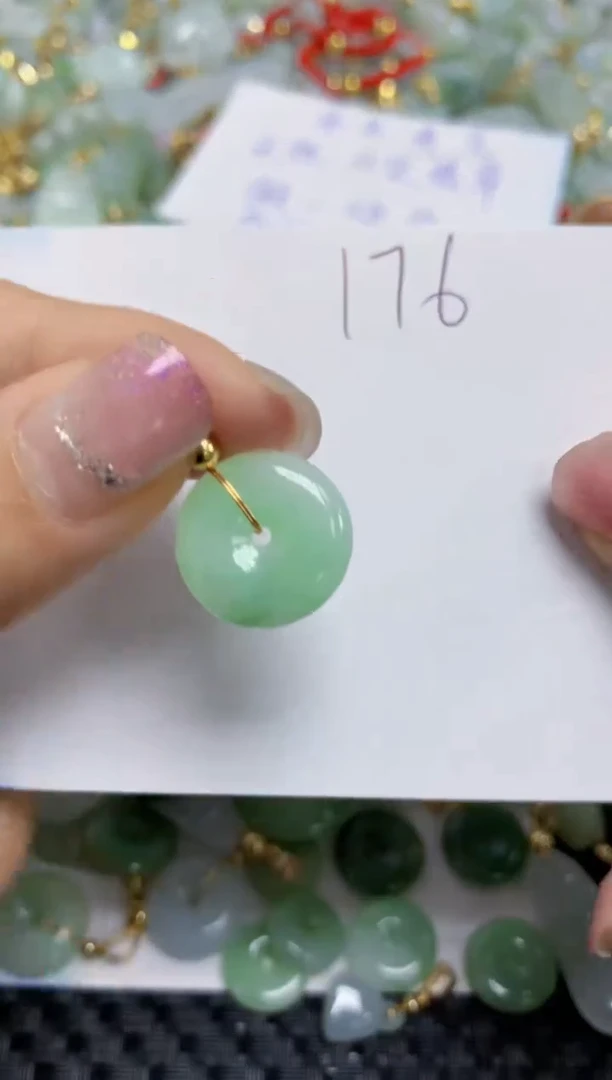 【闪购商品】翡翠颈饰合金   天然A货翡翠