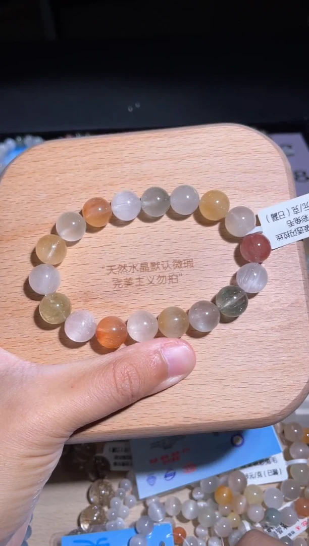 水晶手链未镶嵌42号多样性发货一CC 11+
