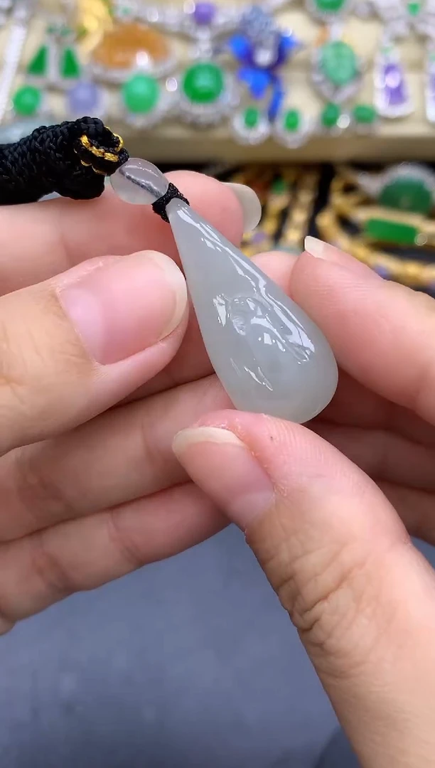 颈饰未镶嵌翡翠141-中国好珍宝