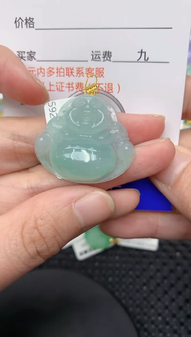 【闪购商品】翡翠颈饰18K金镶嵌1111111111
