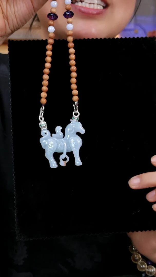 颈饰未镶嵌翡翠国风