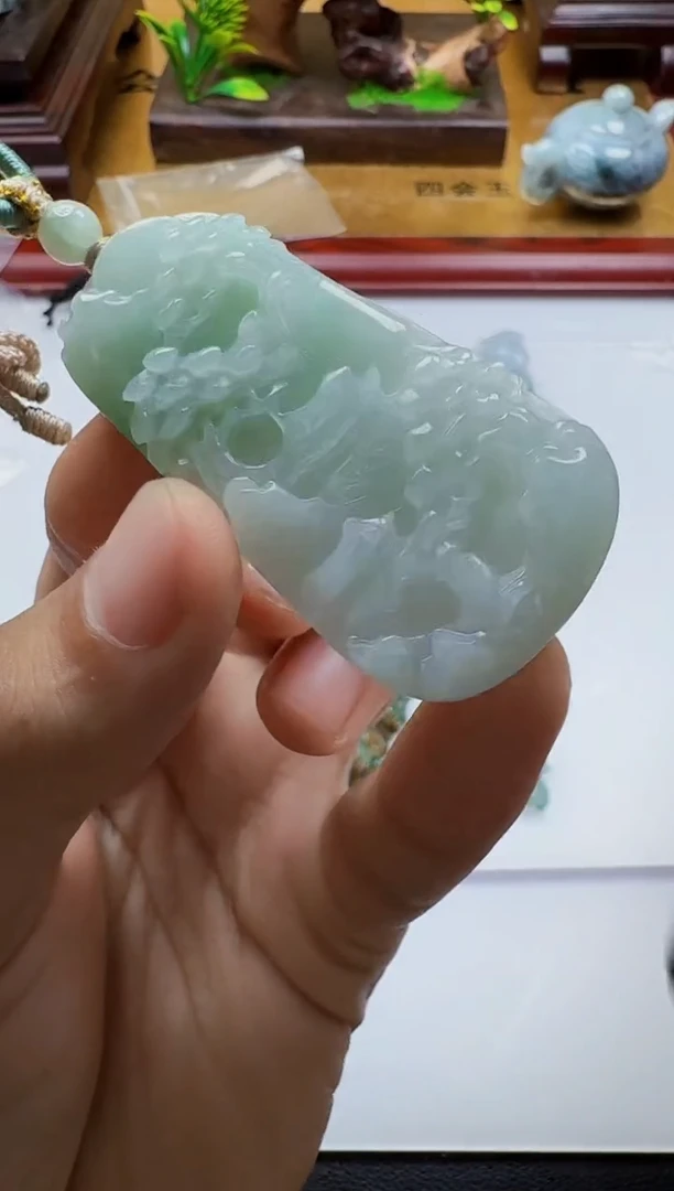 吊坠(不含链)未镶嵌翡翠1