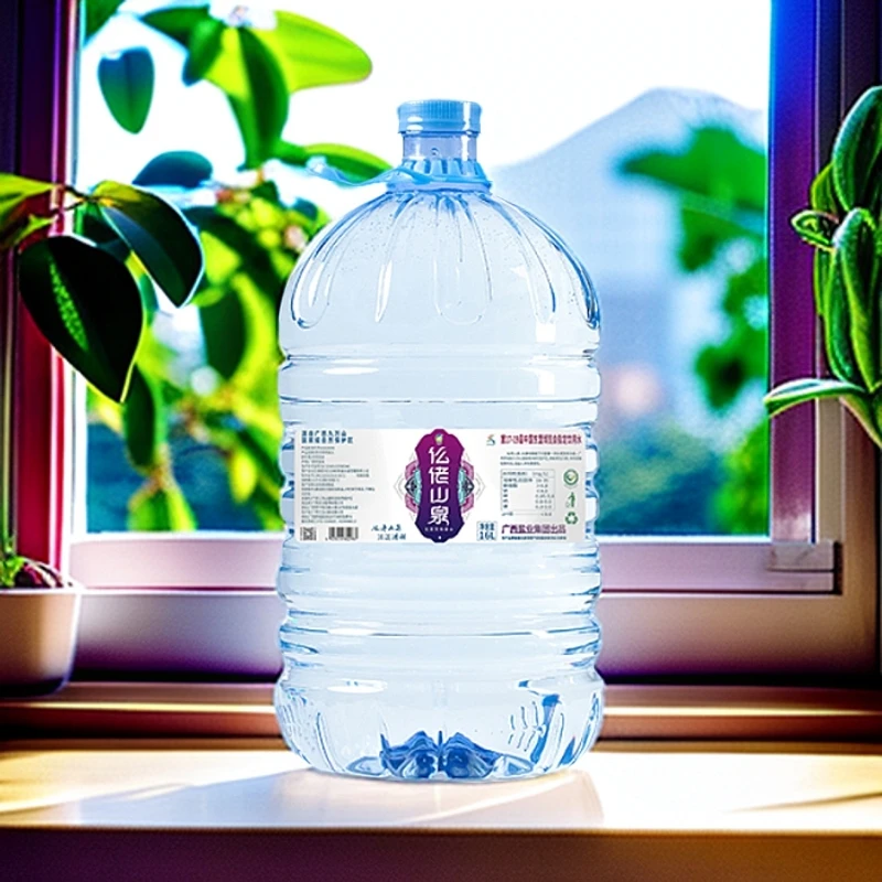 桂盐牌仫佬山泉16升一次性桶