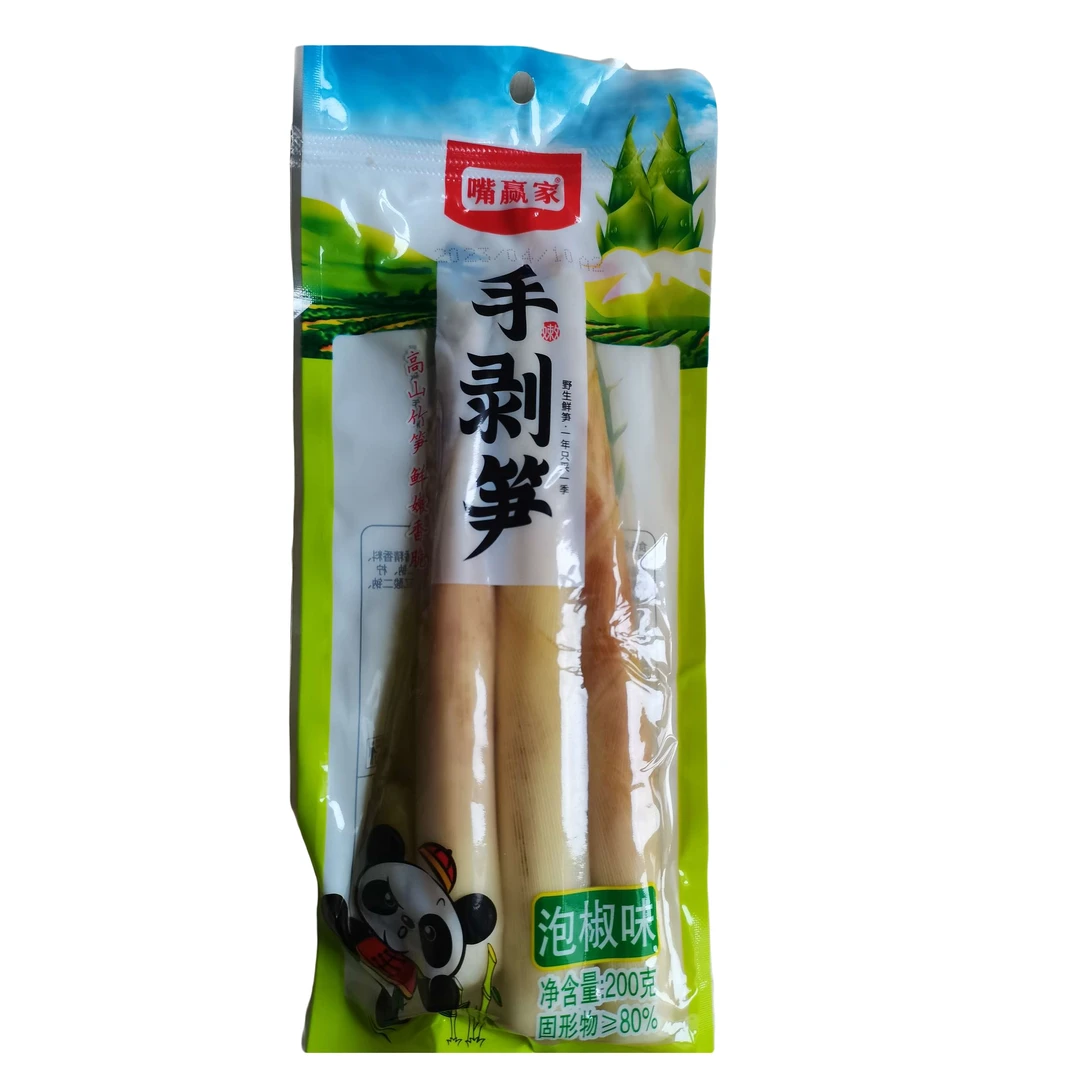 嘴赢家手剥笋泡椒味 200g