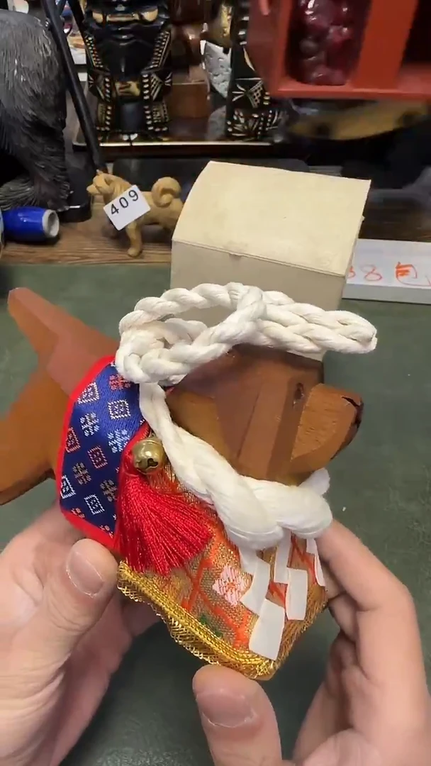 419·····木狗摆件