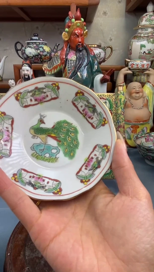 瓷片微瑕慎拍景德镇窑老厂瓷器单件