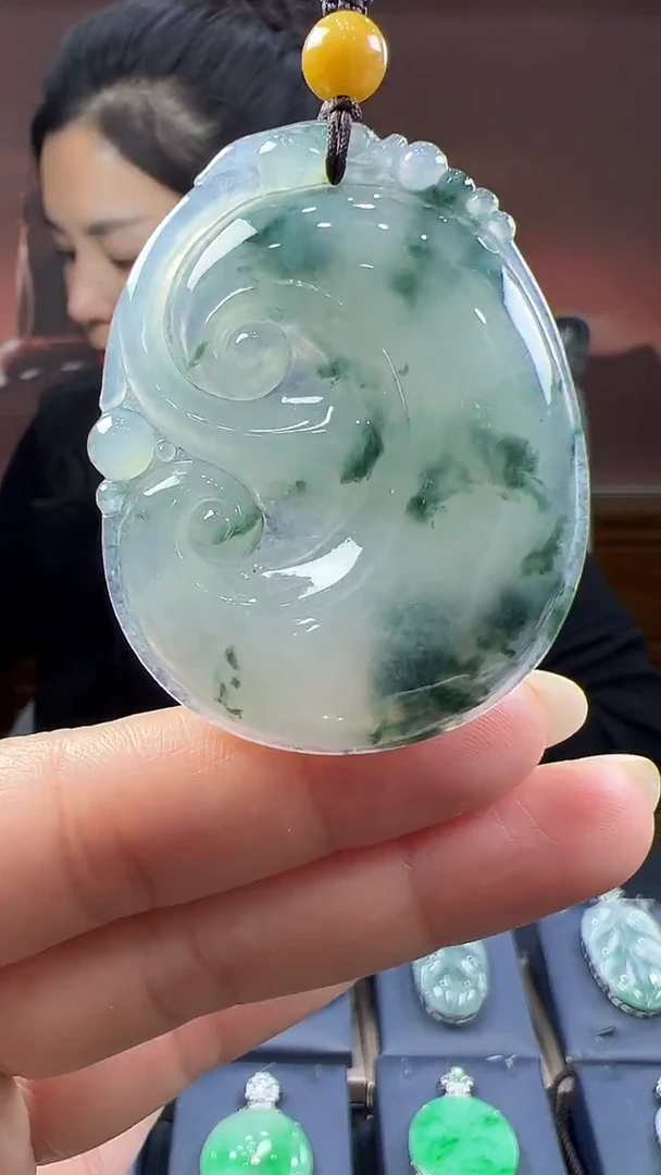 未镶嵌挂件翡翠如意