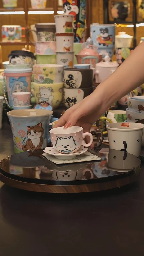景德镇釉下彩绘设计师款式陶瓷