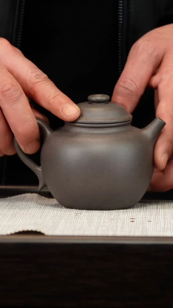 茶壶紫砂大彬圈钮