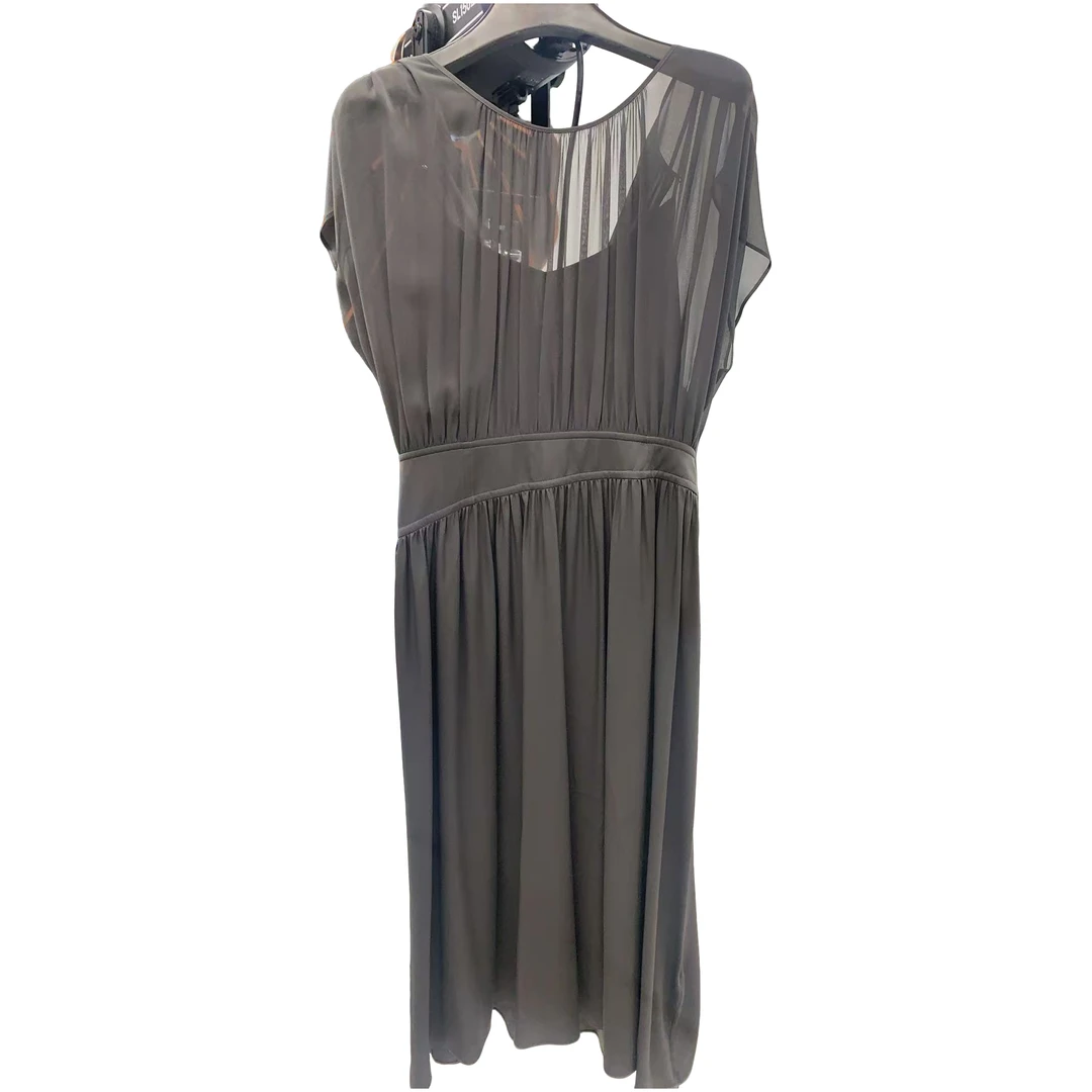 莫笙气质轻奢时尚无袖设计师连衣裙M23XL35107