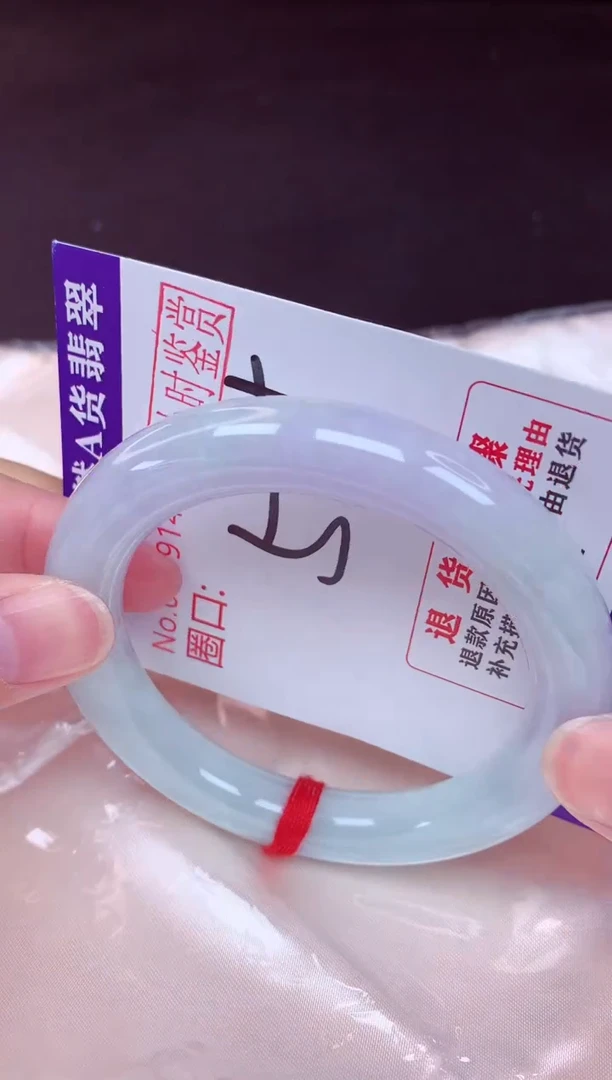 未镶嵌手镯翡翠54（48小时鉴赏期 ）